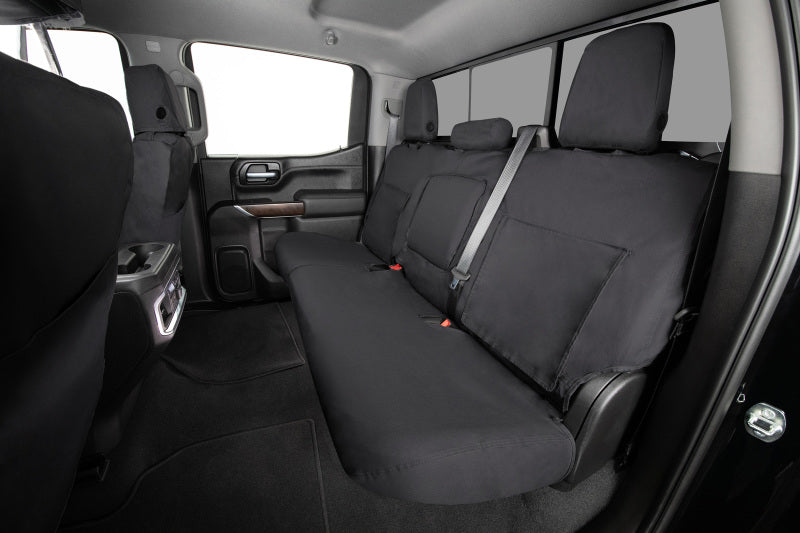 Covercraft 19-24 Ford F-250 Polycotton SeatSaver Custom Second Row Seat Covers - Charcoal