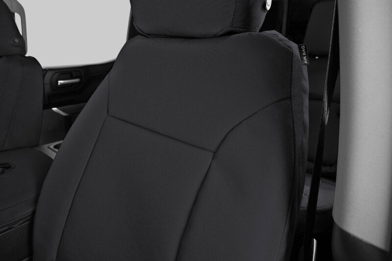 Covercraft 20-23 Toyota Tacoma Endura PrecisionFit Custom Front Row Seat Covers - Black/Black