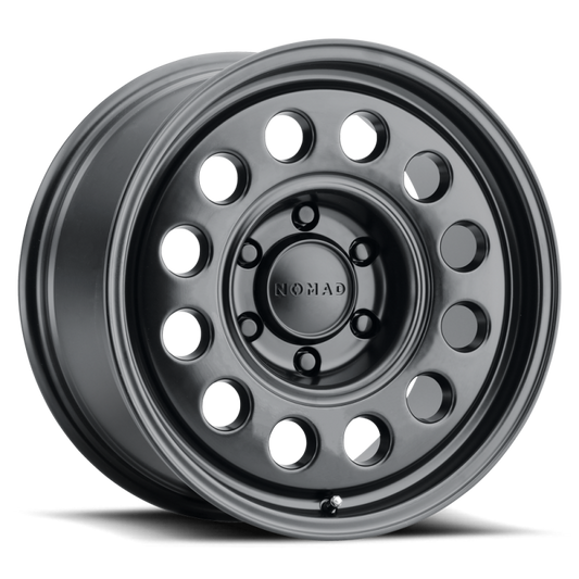 Nomad N501SB Convoy 17x8.5 / 6x139.7 BP / +25mm Offset / 106.1mm Bore - Satin Black Wheel