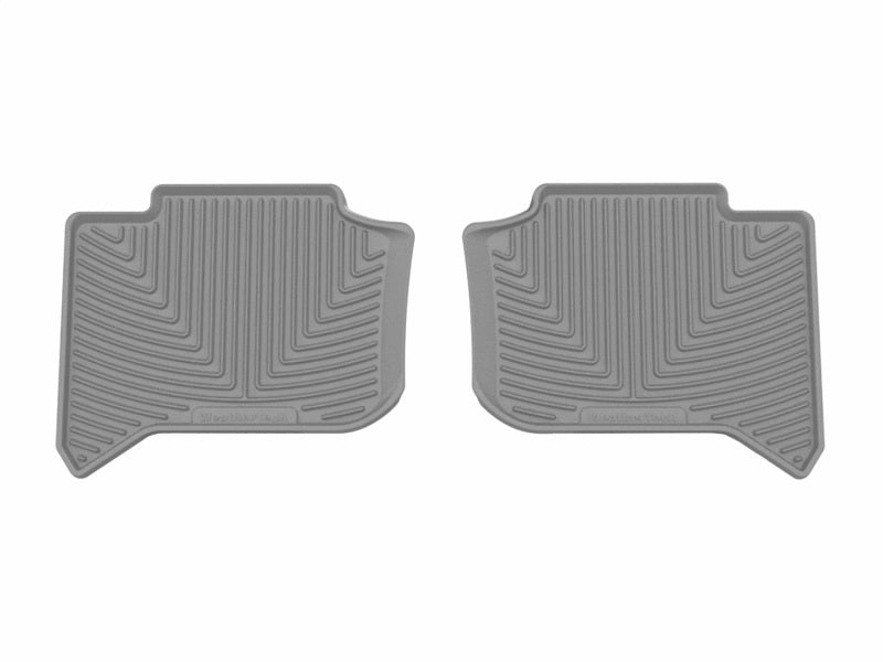 WeatherTech 25-26 Toyota 4Runner 2nd Row Rear All-Weather Floor Mats - Grey