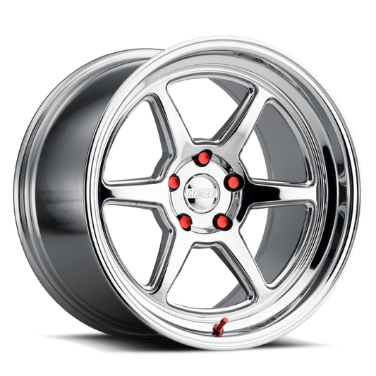 Kansei K14X Roku 18x8.5in / 5x114.3 BP / 35mm Offset / 73.1mm  Bore - Chrome