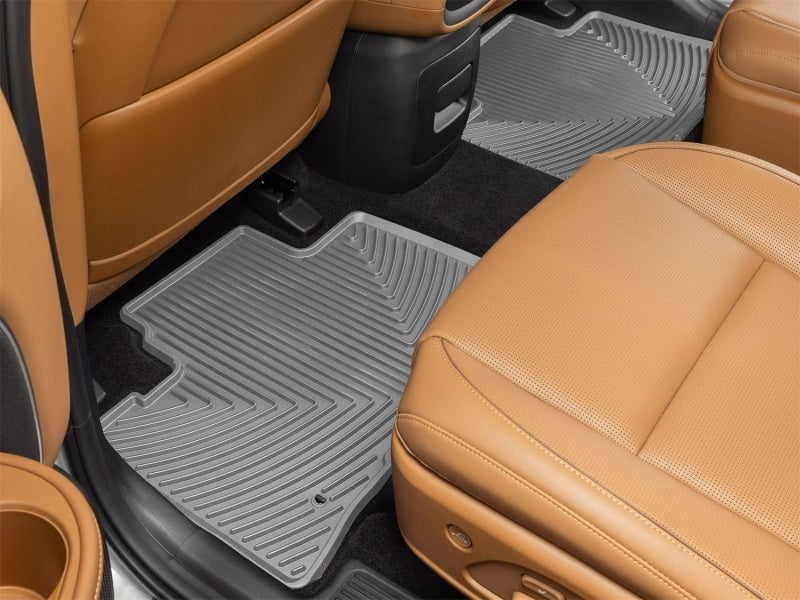 WeatherTech 2026 Hyundai Palisade Hybrid Rear All Weather Floor Mats - Grey