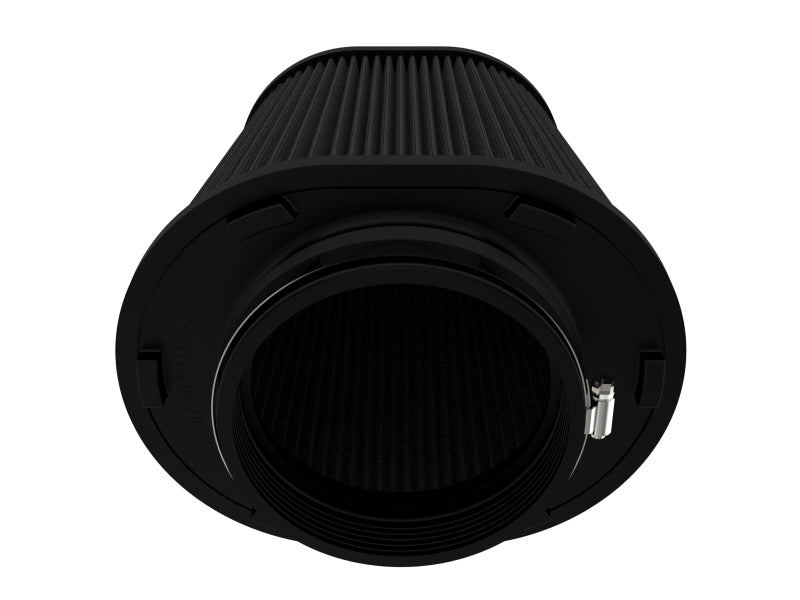 aFe Magnum FORCE Intake Air Filter w/Black Pro 5R 5-1/2IN F x (10x8)IN B x (8x6) T (Inverted) x 9IN