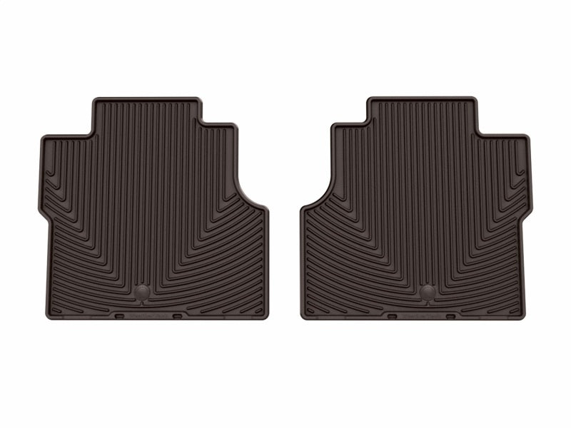 WeatherTech 25-26 Lincoln Navigator 2nd Row Rear All-Weather Floor Mats - Cocoa