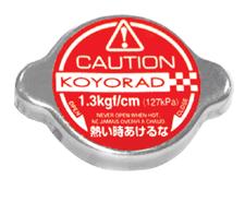 Koyo Hyper Radiator Cap - Shallow Plunger Style - Blue Label