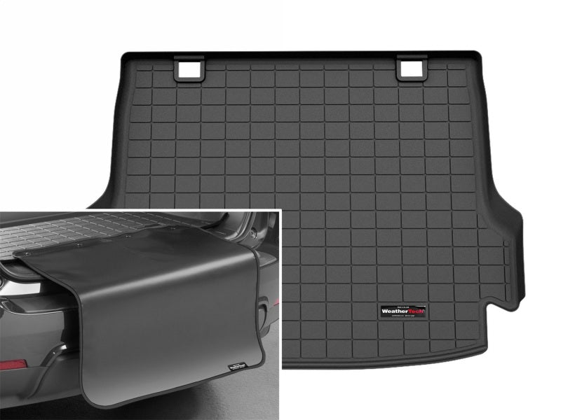WeatherTech 25-26 Acura ADX Behind 3rd Row Cargo Liner w/Bumper Protector - Black