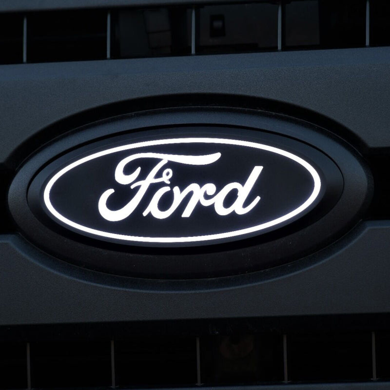 Putco 2023 Ford F-150 Front Luminix Ford LED Emblem - w/Camera CutOut w/o Spray Washer