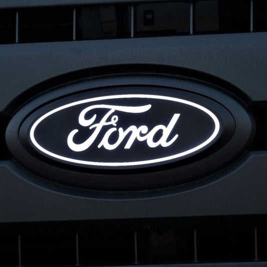 Putco 2023 Ford F-150 Front Luminix Ford LED Emblem - w/Camera CutOut w/o Spray Washer