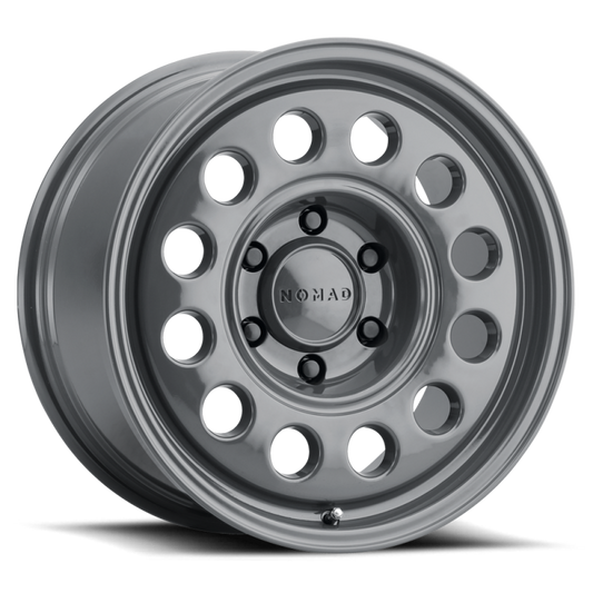 Nomad N501UG Convoy 17x8.5in / 6x139.7 BP / 0mm Offset / 106.1mm Bore - Gloss Grey Wheel