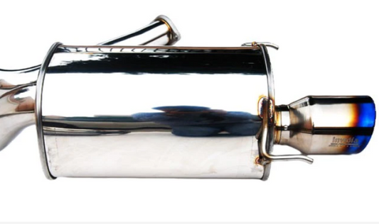 Invidia 97-01 Prelude Q300 Titanium Rolled Tip Cat-back Exhaust **Fits BASE Model ONLY**