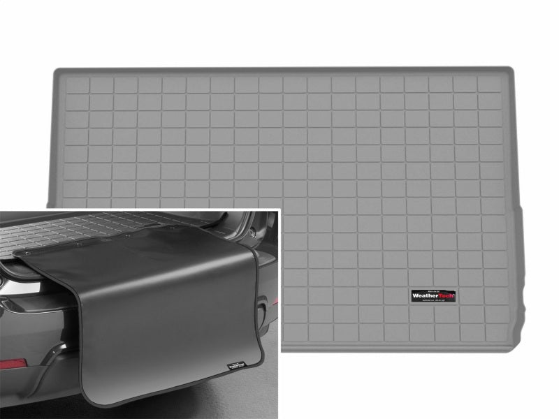 WeatherTech 25-26 Ford Expedition Max Trunk Cargo Liner w/Bumper Protector 2pc - Grey