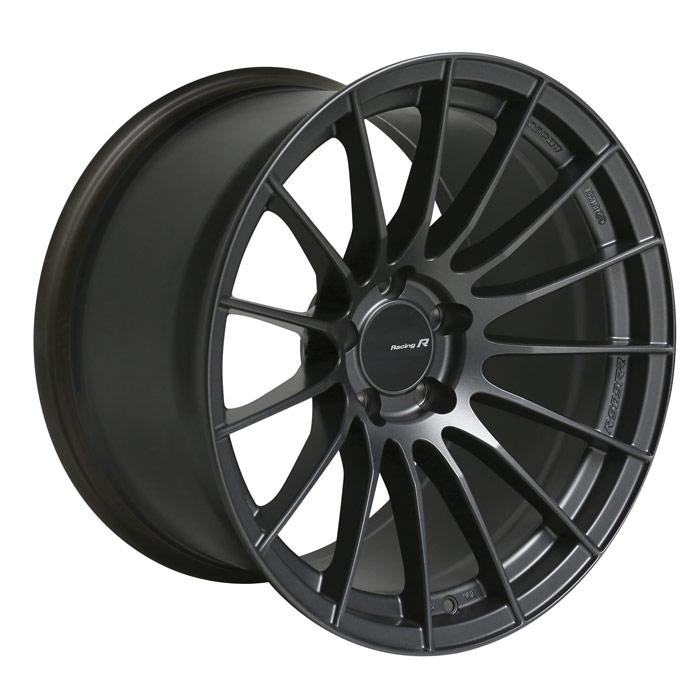 Enkei RS05-RR 18x9.5 35mm ET 5x114.3 75.0 Bore Sparkle Silver Wheel