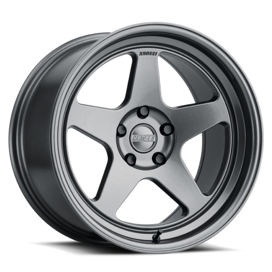 Kansei K12G Knp 19x9.5in / 5x112 BP / 22mm Offset / 66.56mm Bore - Gunmetal Wheel