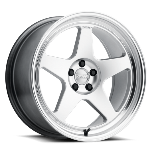 Kansei K12H Knp 19x9.5in / 5x112 BP / 35mm Offset / 66.56mm Bore - Hyper Silver Wheel