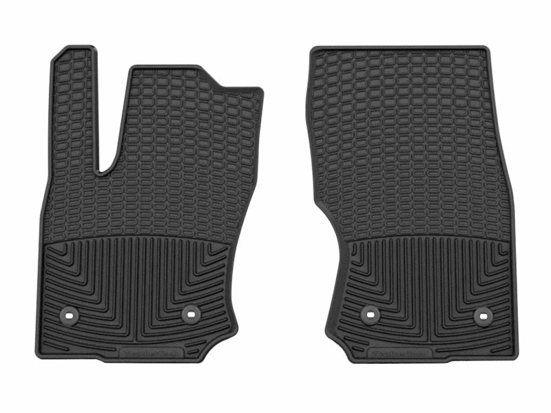 WeatherTech 25-26 Toyota 4Runner 1st Row Front All-Weather Floor Mats - Black