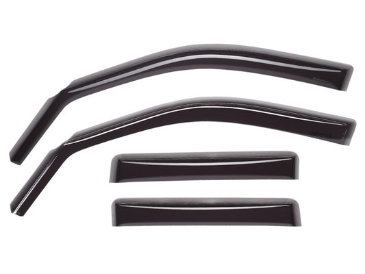 WeatherTech 2025 Toyota 4Runner / 24-25 Tacoma Front and Rear Side Window Deflectors - Dark Smoke