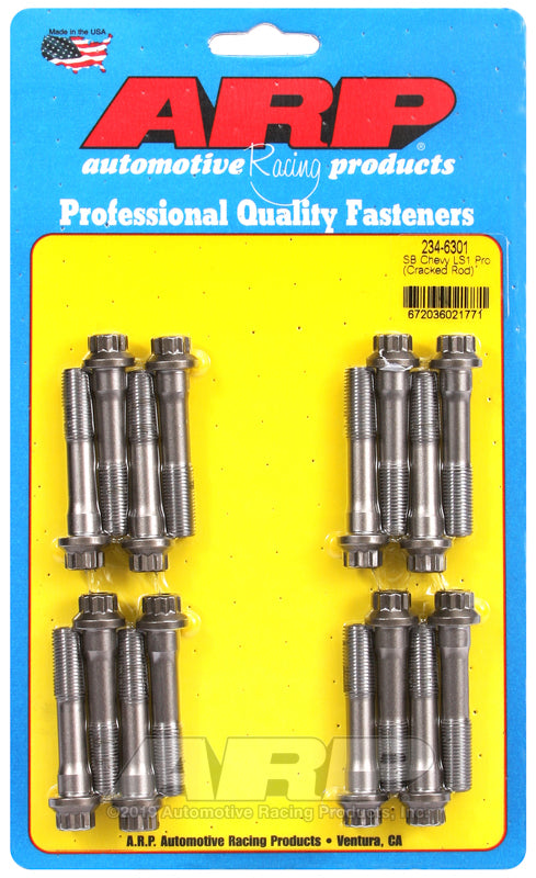 ARP Chevy Small Block SLI Cracked Rod Rod Bolt Kit