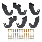Westin 24-26 Toyota Land Cruiser Outlaw Drop Nerf Step Bars Textured Black